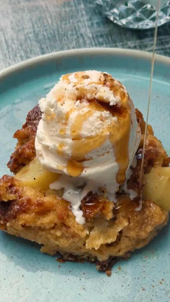 Apple Malva Pudding Tart